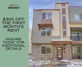 Building Photo - $3,330.95 with $300 off the first month's Rent - 4 Bedrooms, 3.5 Bathrooms, Townhouse in Broomfie...