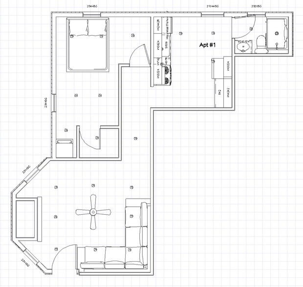 Floorplan - 507 E Mulberry St