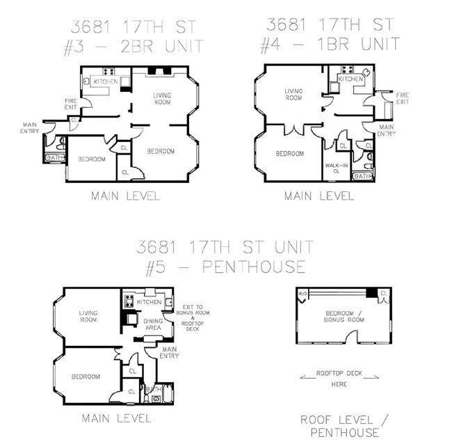 Floorplan - 3679-3681 17th St