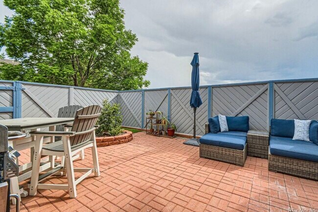Lovely outdoor patio area - 2477 S Victor St