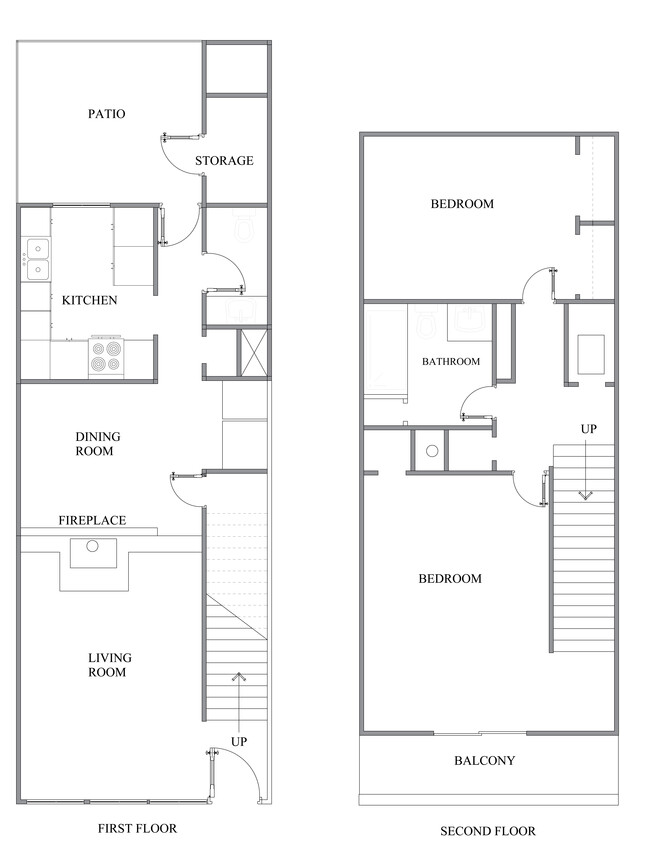 Floorplan - Carrington Townhomes