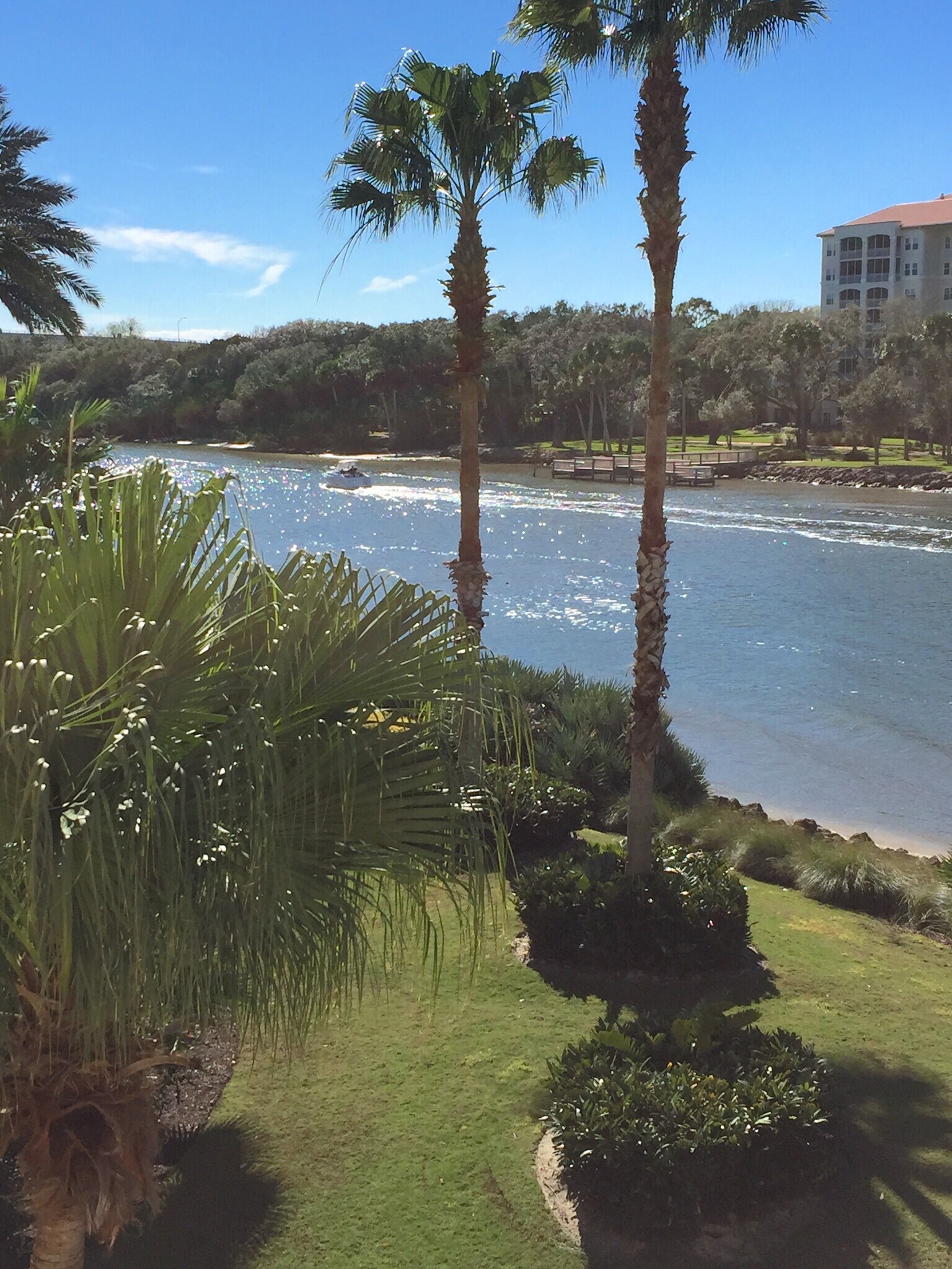Balcony view South - 102 Yacht Harbor Dr