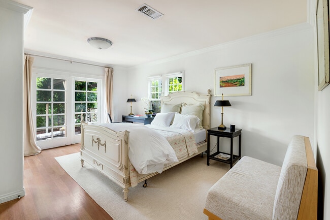 Large bedroom with custom furniture - 2173 San Pasqual St