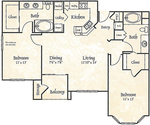 2BR/2BA - Cornerstone Ranch