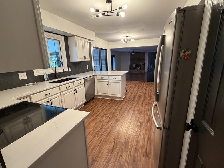 Kitchen into back living room - 758 Cricket Ln
