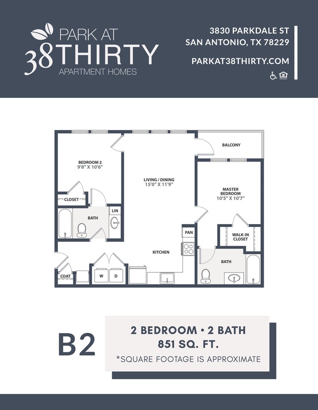 Floorplan - Park at 38Thirty