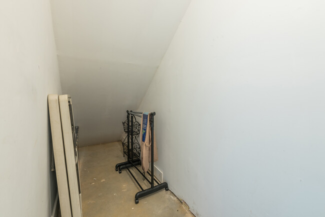Small storage under stairs in garage - 19 Plant Pl