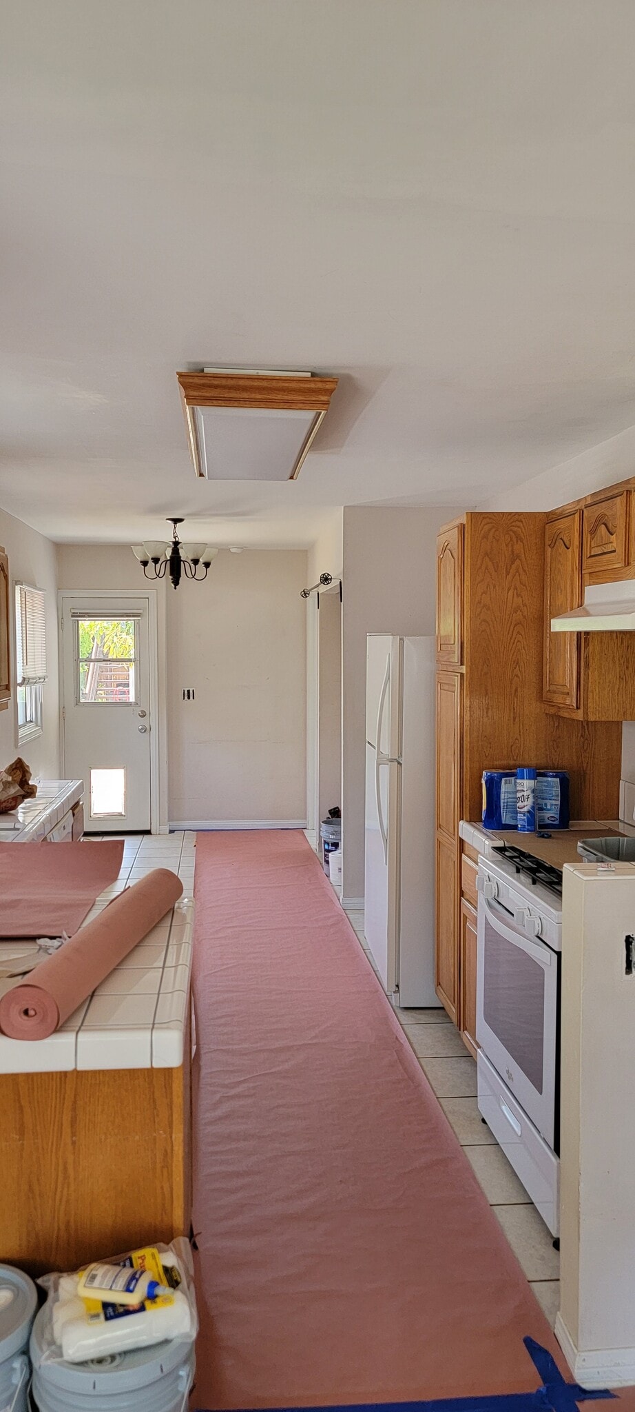 Kitchen with door to backyard - 1662 E Ocean Ave