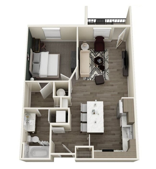 Floorplan - Aspire Kenwood Apartments