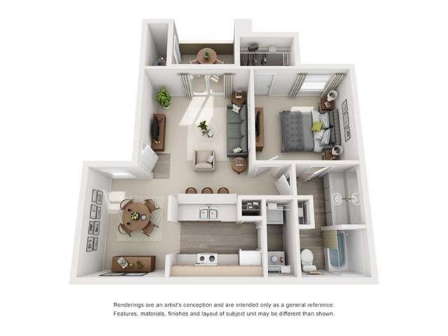 Floorplan - Ascent at Silverado Apartment Homes