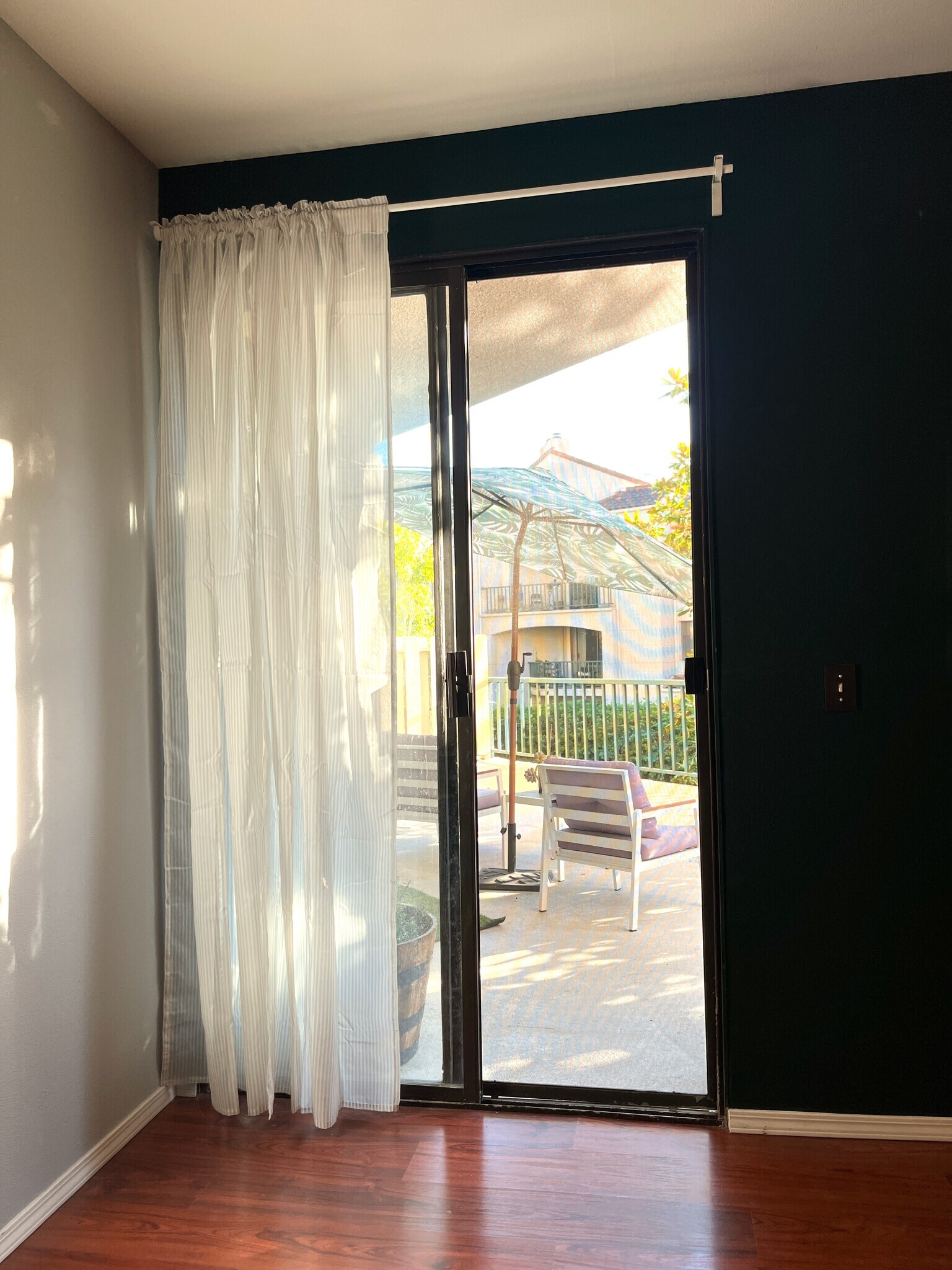 Balcony entrance from primary bedroom - 4201 Via Marisol