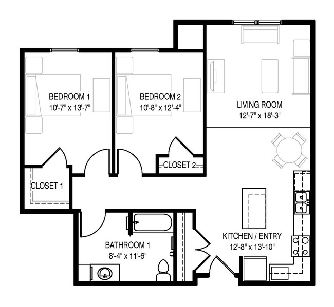 Floorplan - The Radiant