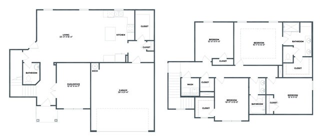 Oak Flex Floor Plan - Skymor Buford