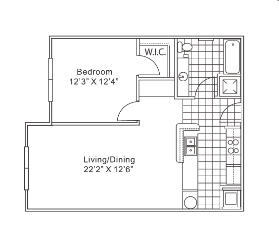 1BR/1BA - Grande Court North Port