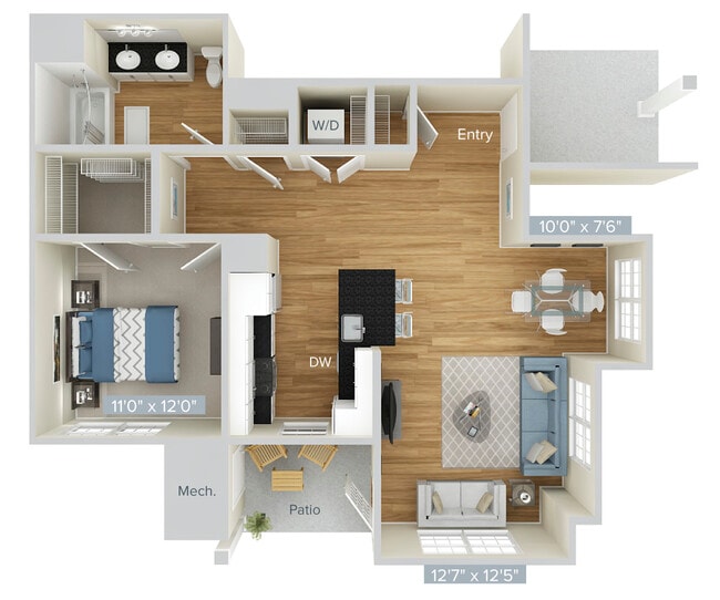 Floorplan - Avalon Somers