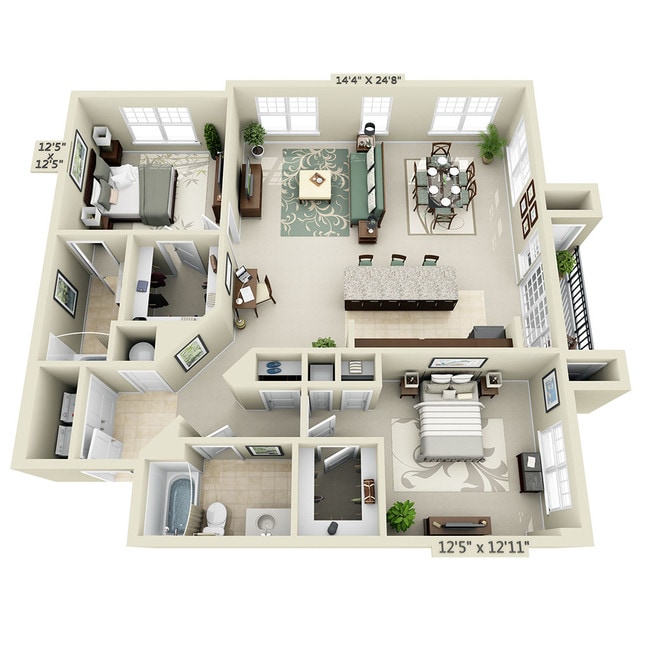 Floorplan - Bell Arlington Ridge
