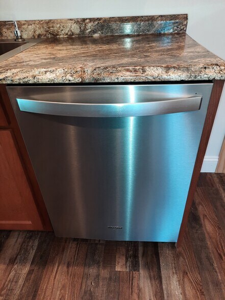 all stainless washer..inside and out - 247 Main St