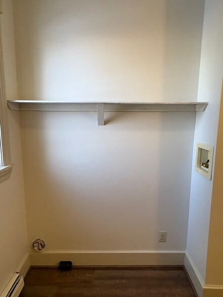 Washer/Dryer hookup in bathroom - 369 Dubuque St