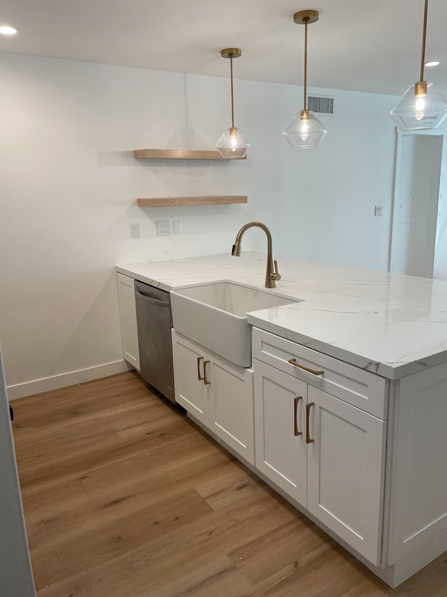 Solid wood shaker style cabinets with lots of storage - 1741 Granville Ave