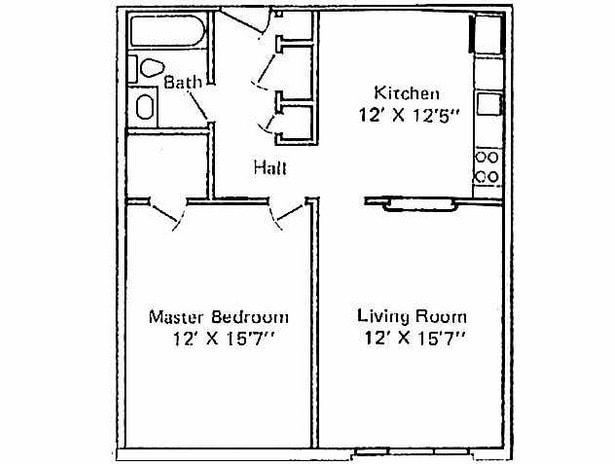 Floorplan - Bayside Apartments