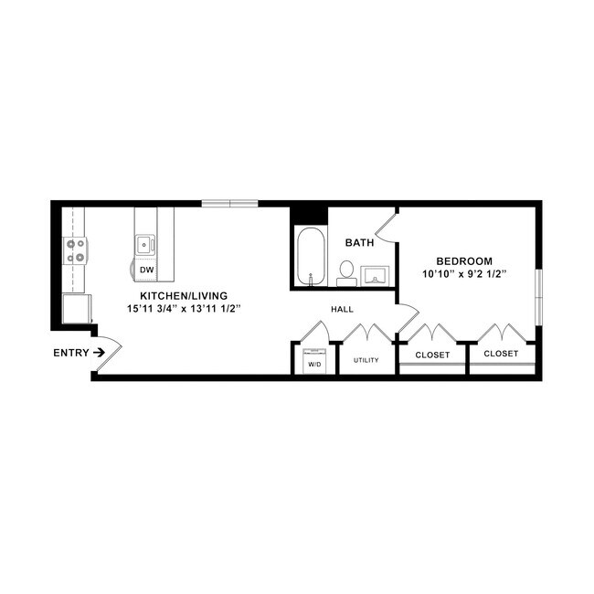 Floorplan - Manor Flats Off Sansom