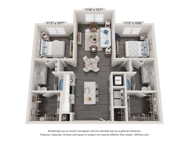 Floorplan - Fairview Springs