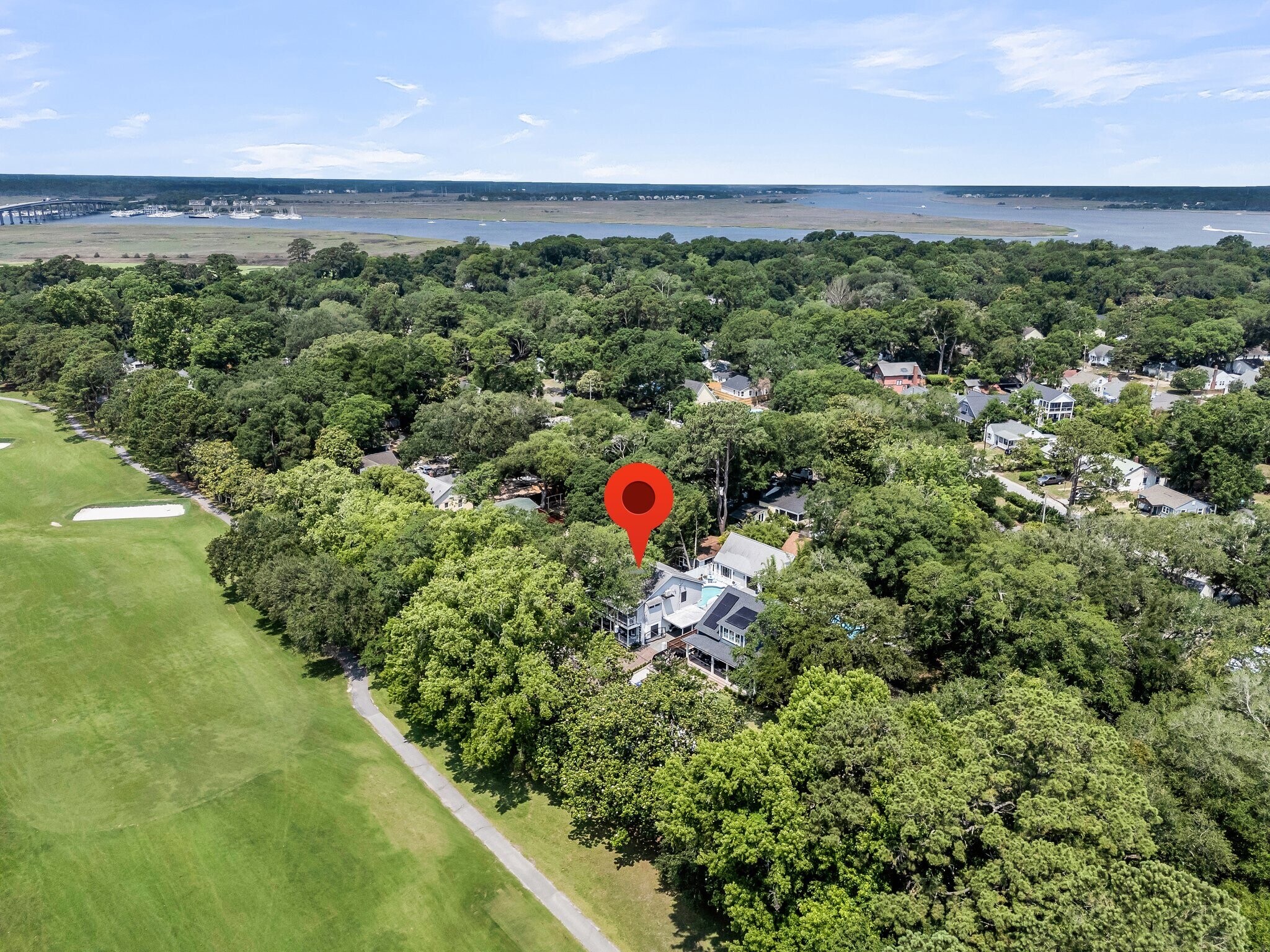 Aerial & Golf Course - 2142 Golfview Dr