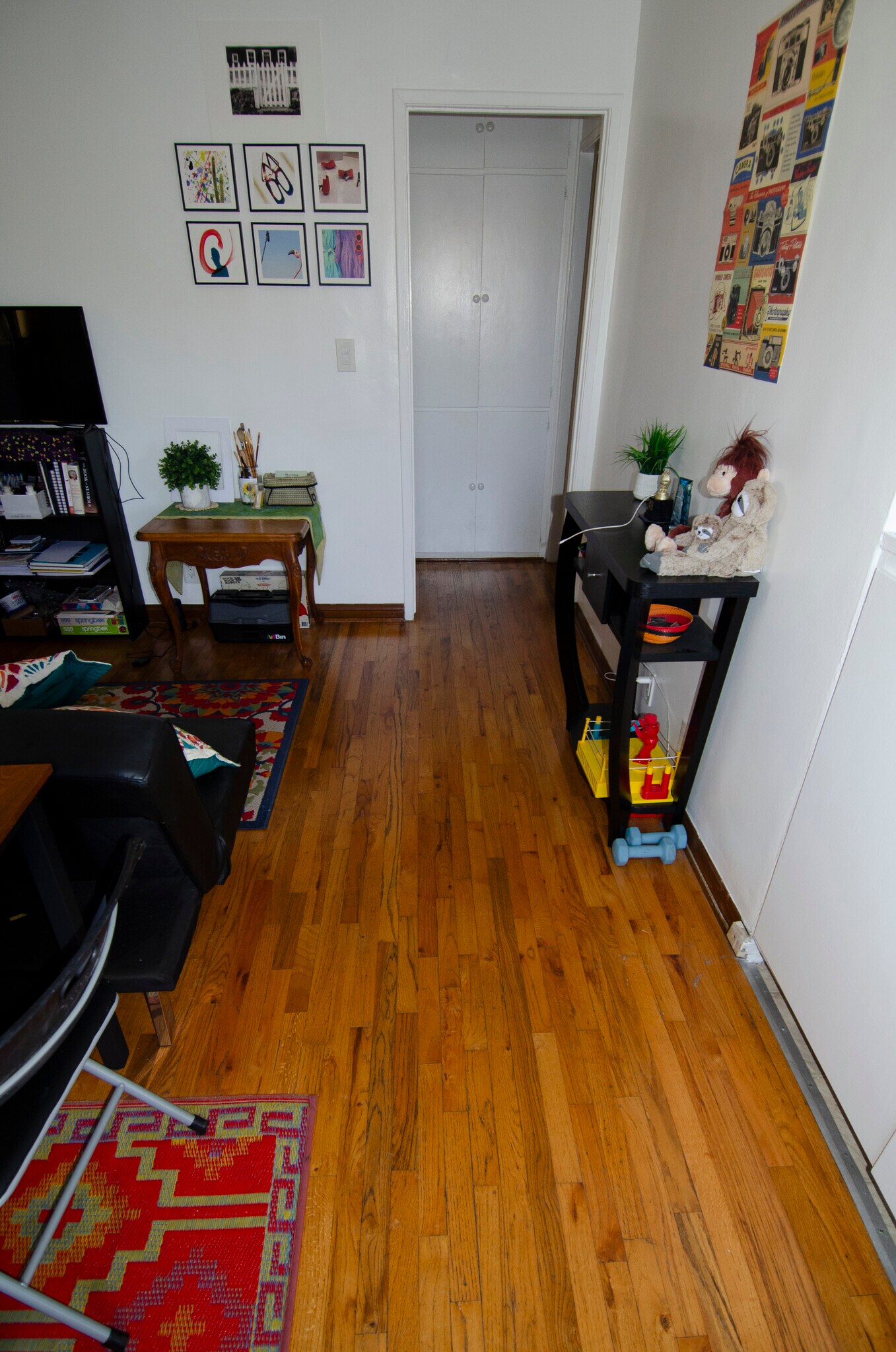 Living Room to Hallway Storage - 835 N Wilton Pl