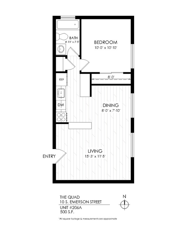 Floorplan - Quad on Emerson
