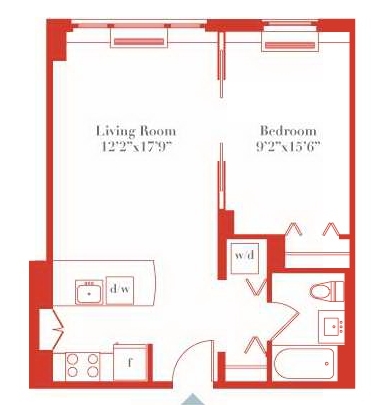 1BR/1BA - The Copper Hill