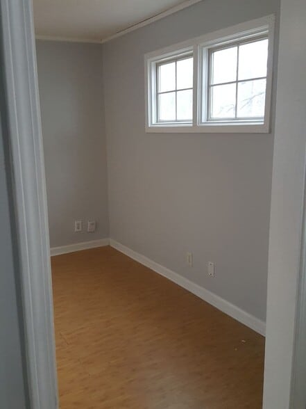 Living room from kitchen opening - 220 N Blair St