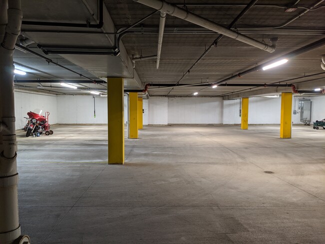 underground parking garage - 825 Liberty Blvd