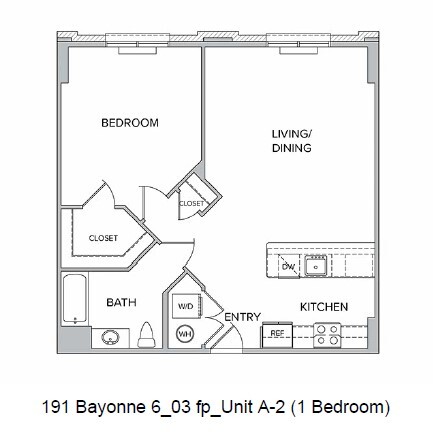 Floorplan - City Line Bayonne