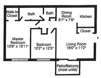 Floorplan - The Commons at Cowan Boulevard