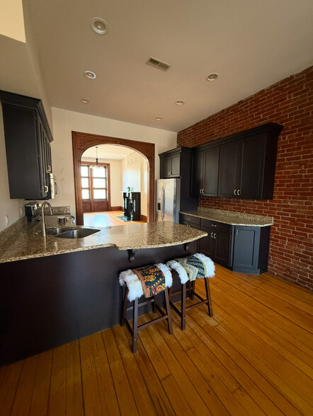 Kitchen to living room - 218 3rd St