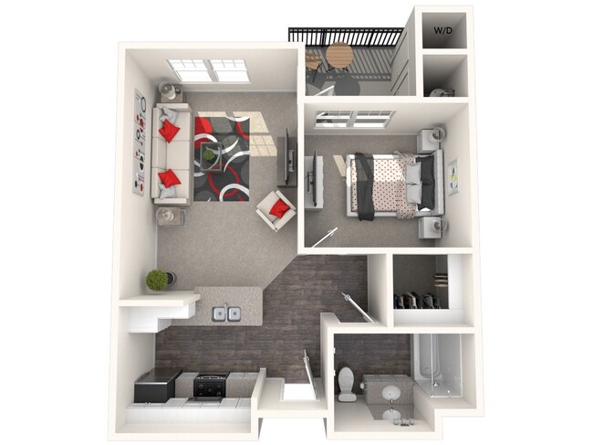 Floorplan - 55+ FountainGlen Pasadena