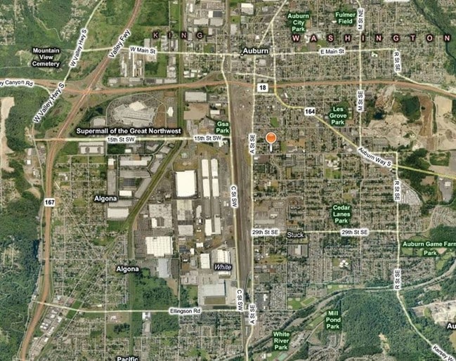 Aerial Photo - 1602 B St SE