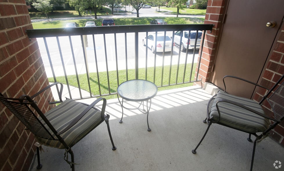 2 Bedroom 947 SF - Outdoor Living Space - Autumn Woods Apartments