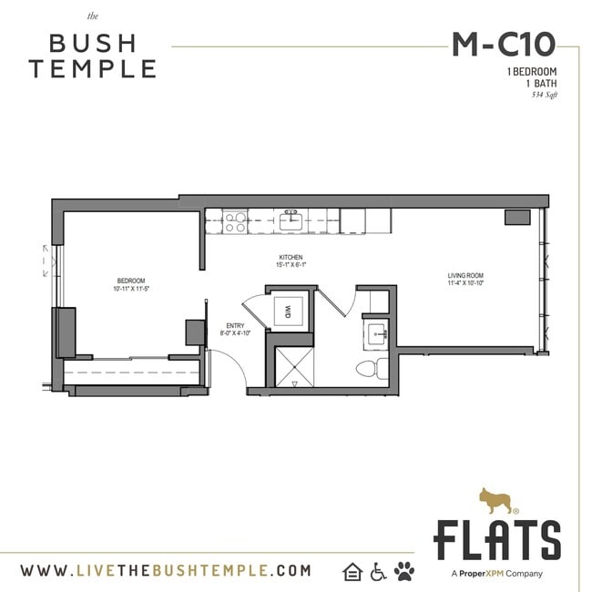 Floorplan - The Bush Temple II