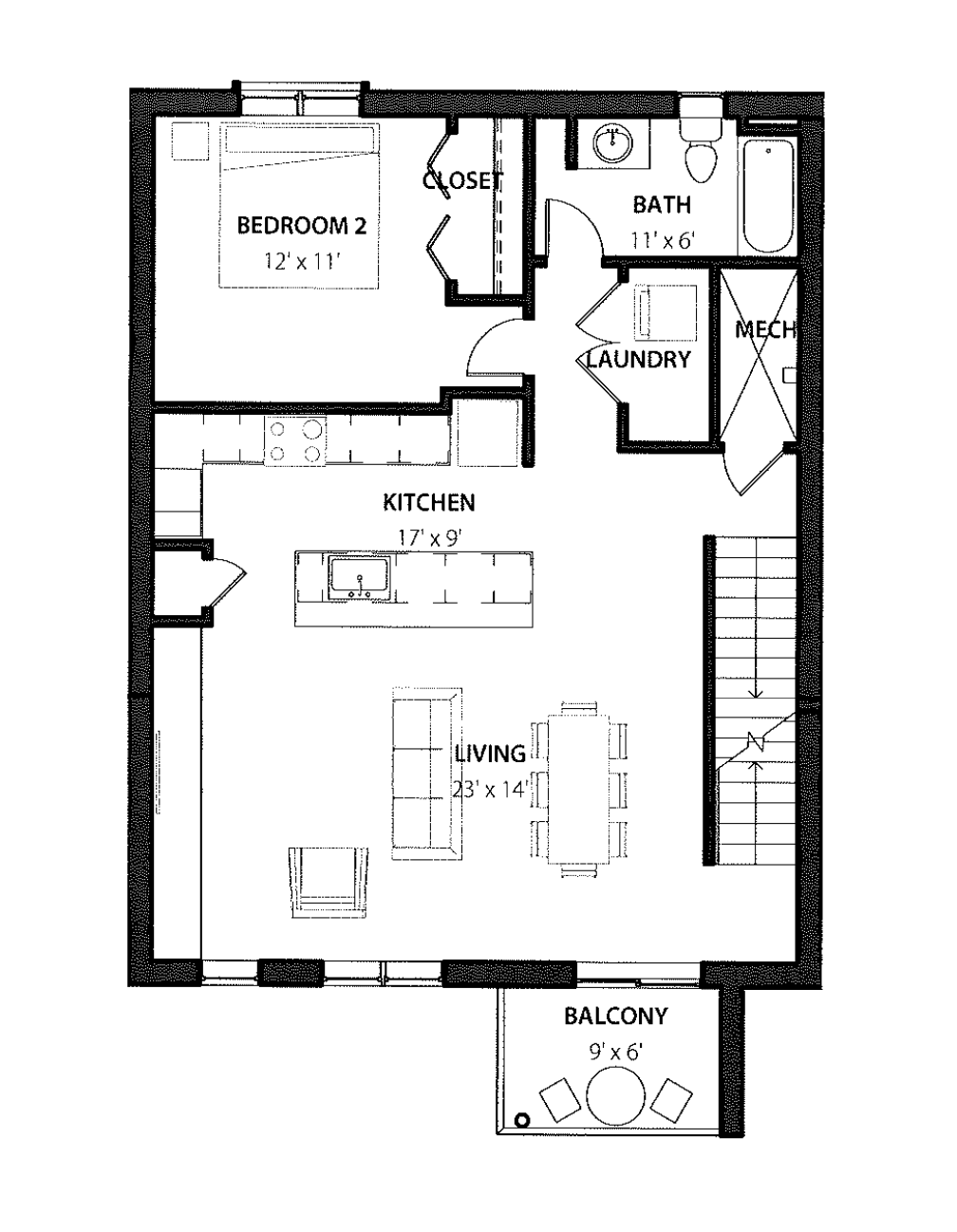 Building Photo - 1405B Martin St