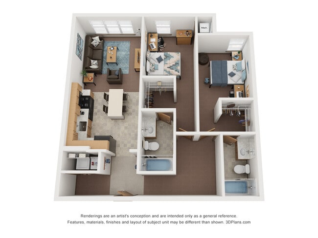 Floorplan - Cloud on Fifth