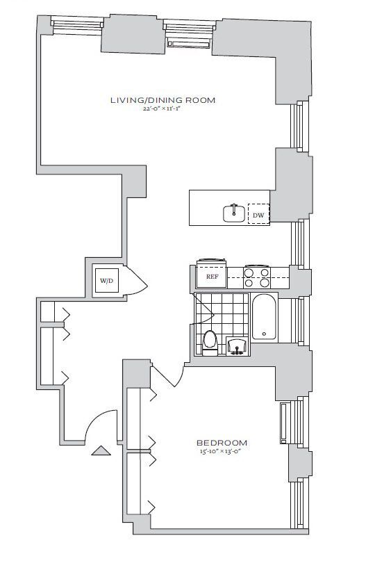 Floorplan - 70 Pine Apartments