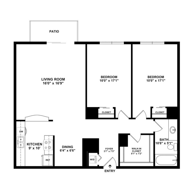 Floorplan - Bridge at Walnut Creek