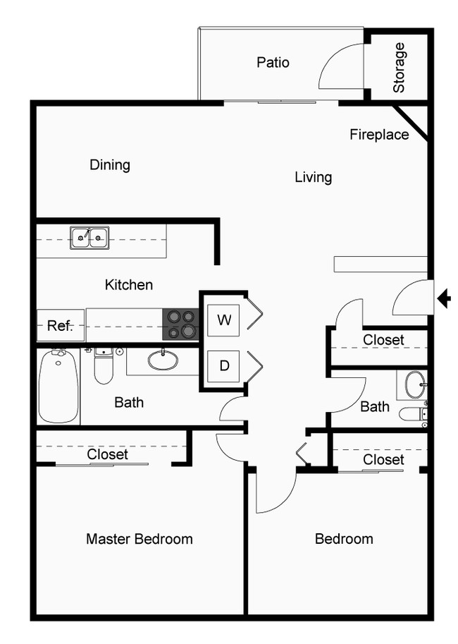 2 x 1.5 - Welcome to Hillview Apartments – Your Tran...