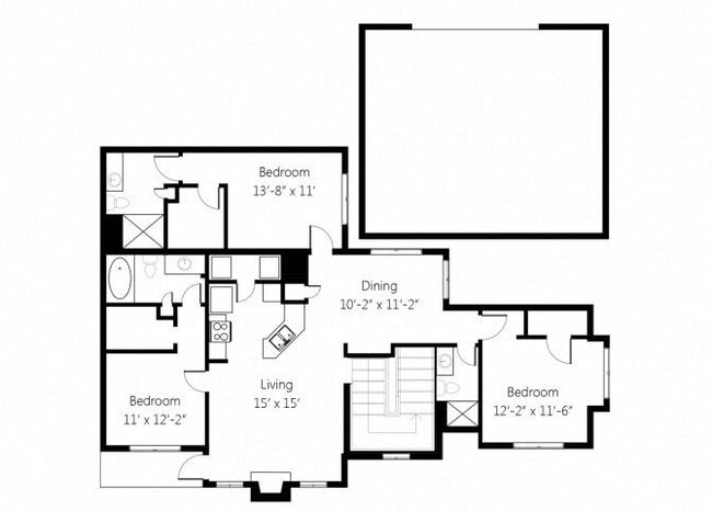 Floorplan - Lincoln Villas on Memorial
