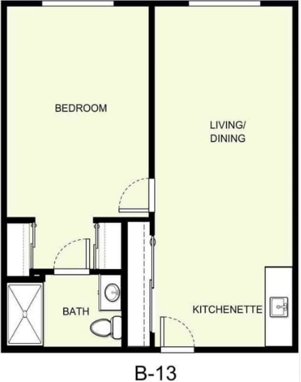 Floor Plan B-13 - Holiday Golden Oaks