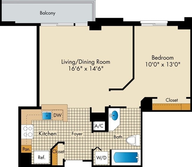 Floorplan - The Metropolitan