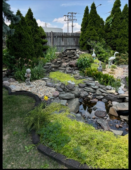 yard pond - 3457 N Kedzie Ave