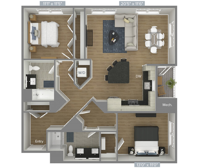 Floorplan - Avalon Harrison