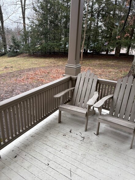 View of large wooded lot - 311 N Grand St